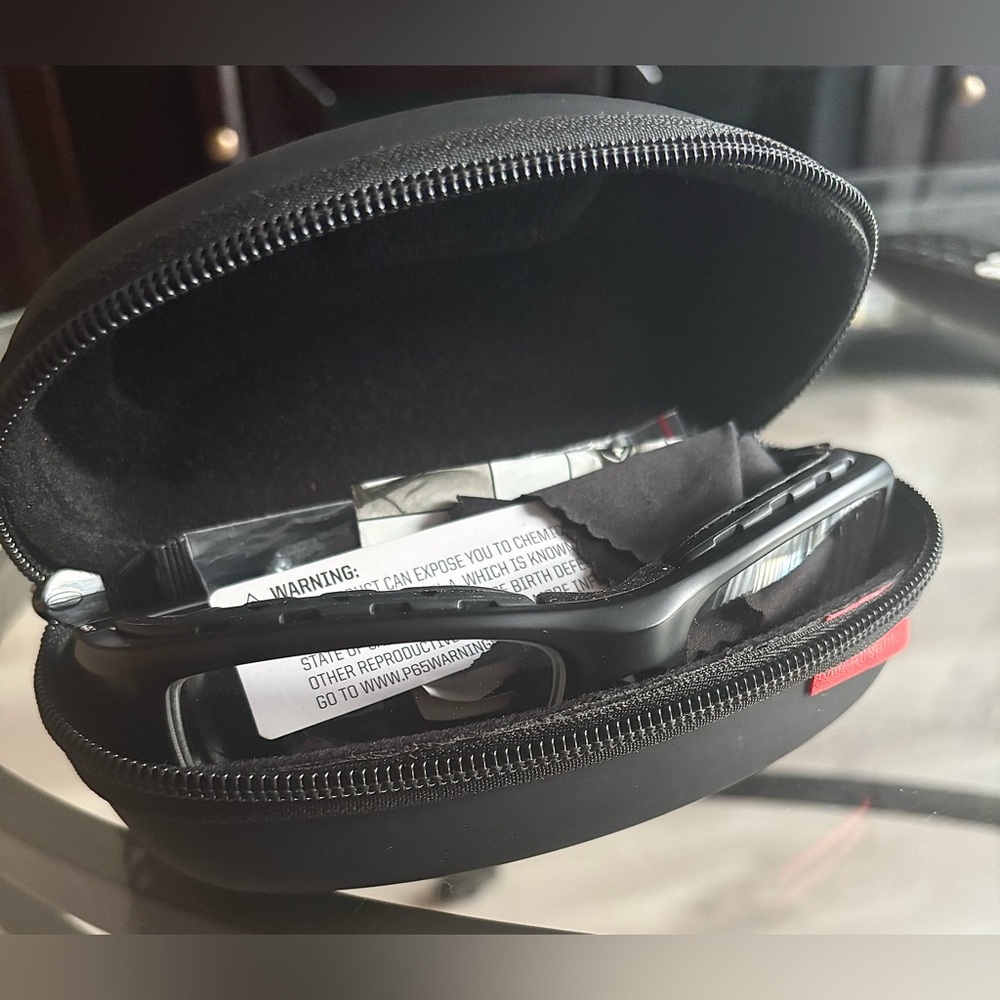 New Liberty Sport “Explorer” Protective Riding Glasses w/Case